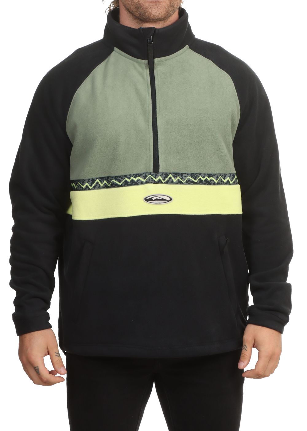 Quiksilver Champagne Powder Fleece Black