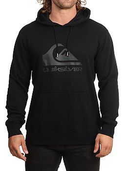Quiksilver Comp Logo Hoodie Black