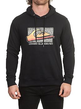Quiksilver Retro Fade Hoodie Black