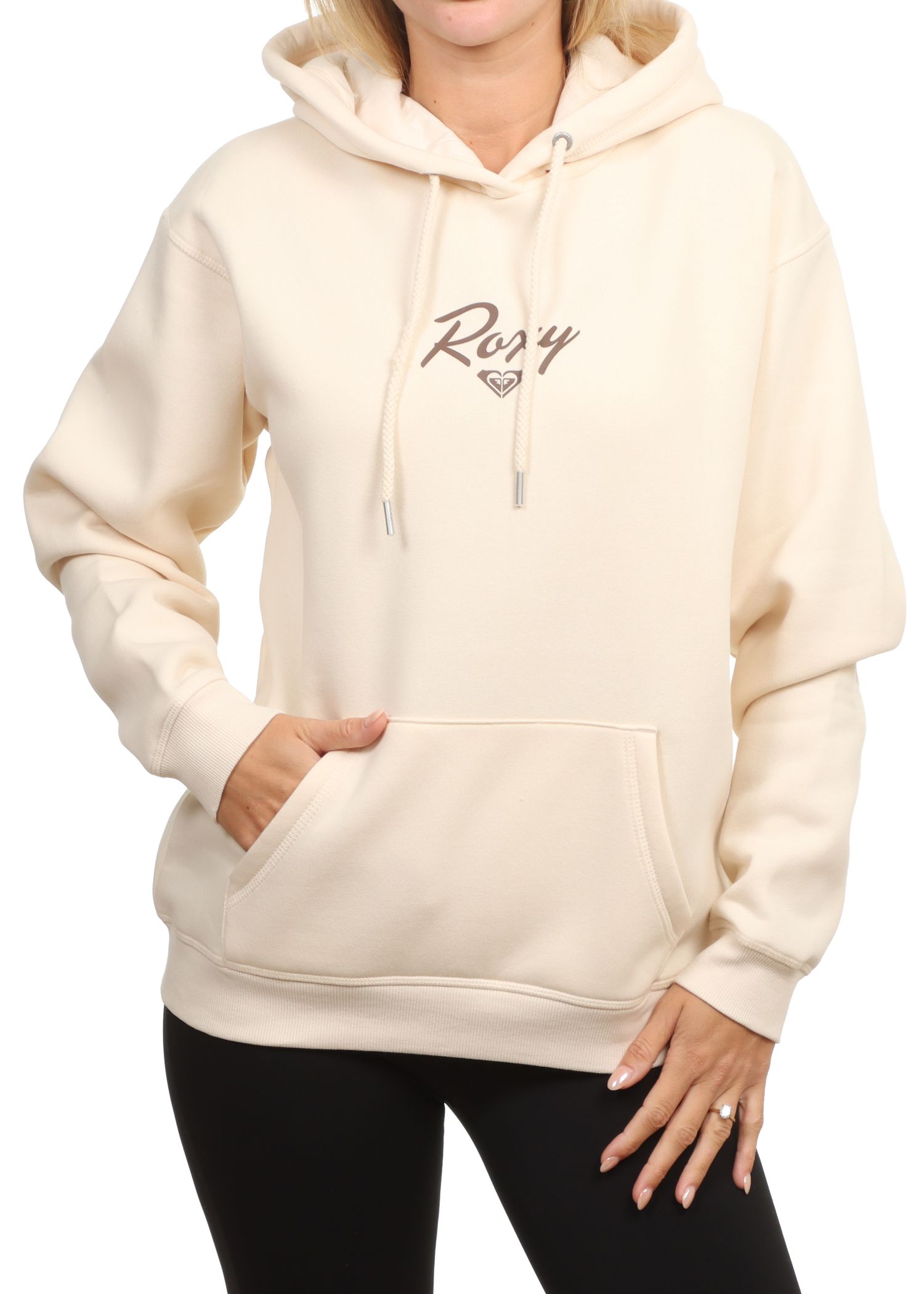 Roxy Surf Stoked Hoodie Parchment