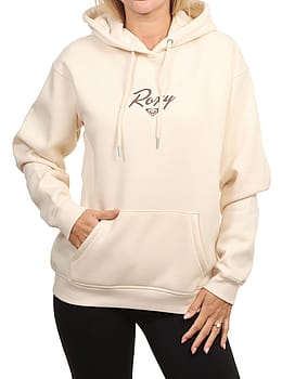 Roxy Surf Stoked Hoodie Parchment