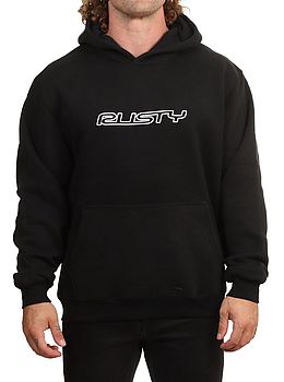 Rusty Flip Daddy Hoodie Black