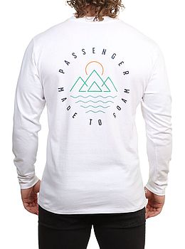 Passenger Escapism Recycled Long Sleeve White