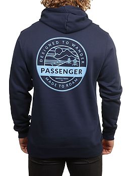 Passenger Odyssey Organic Hoodie Rich Navy
