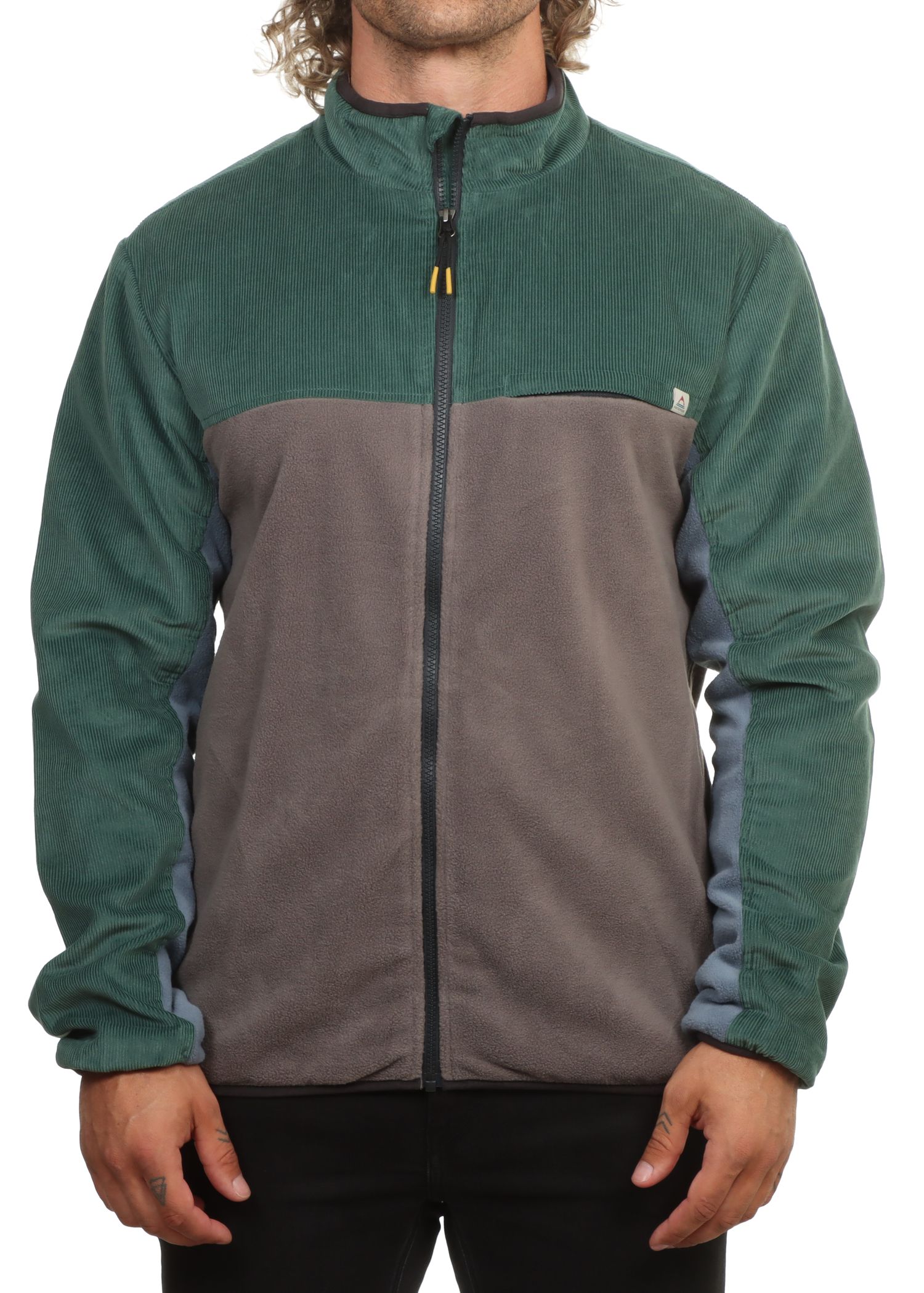 Passenger Set Off Corduroy Fleece Deep Ocean