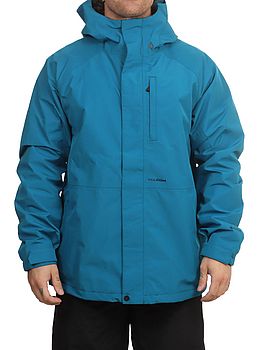 Volcom Dua Insulated Gore Tex Snow Jacket Light Blue