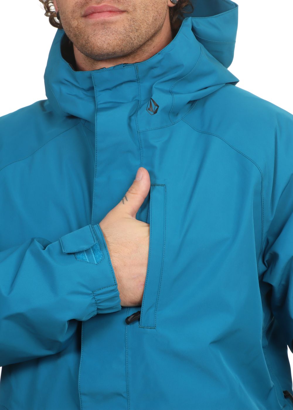 Volcom Dua Insulated Gore Tex Snow Jacket Light Blue