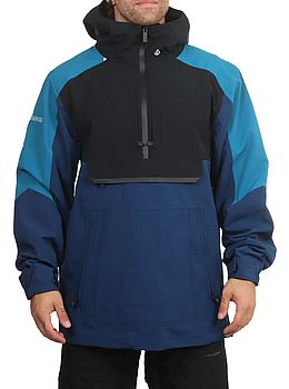 Volcom Brighton Pullover Snow Jacket Navy