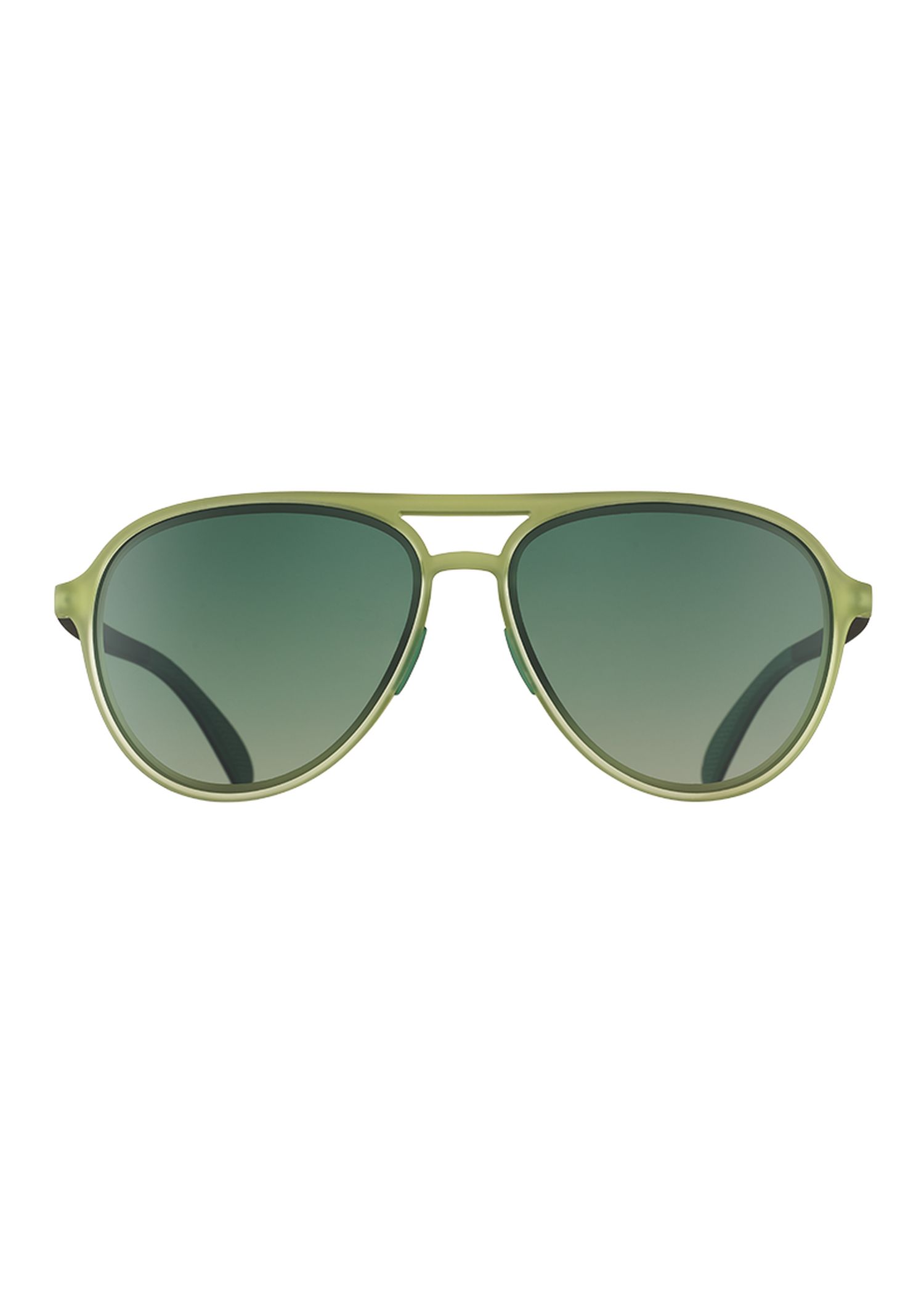 Goodr Mach G Buzzed on the Tower Sunglasses Green
