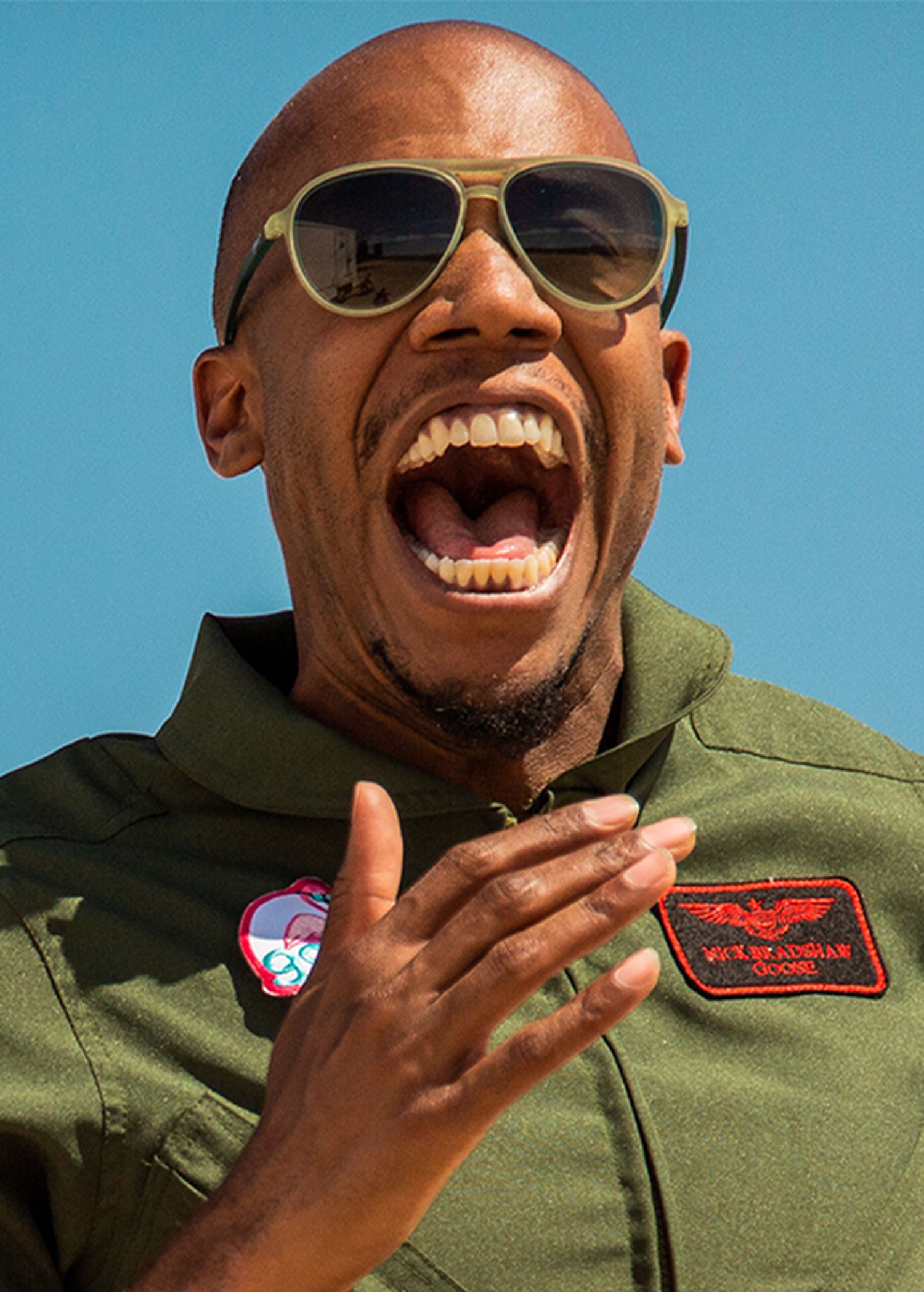 Goodr Mach G Buzzed on the Tower Sunglasses Green