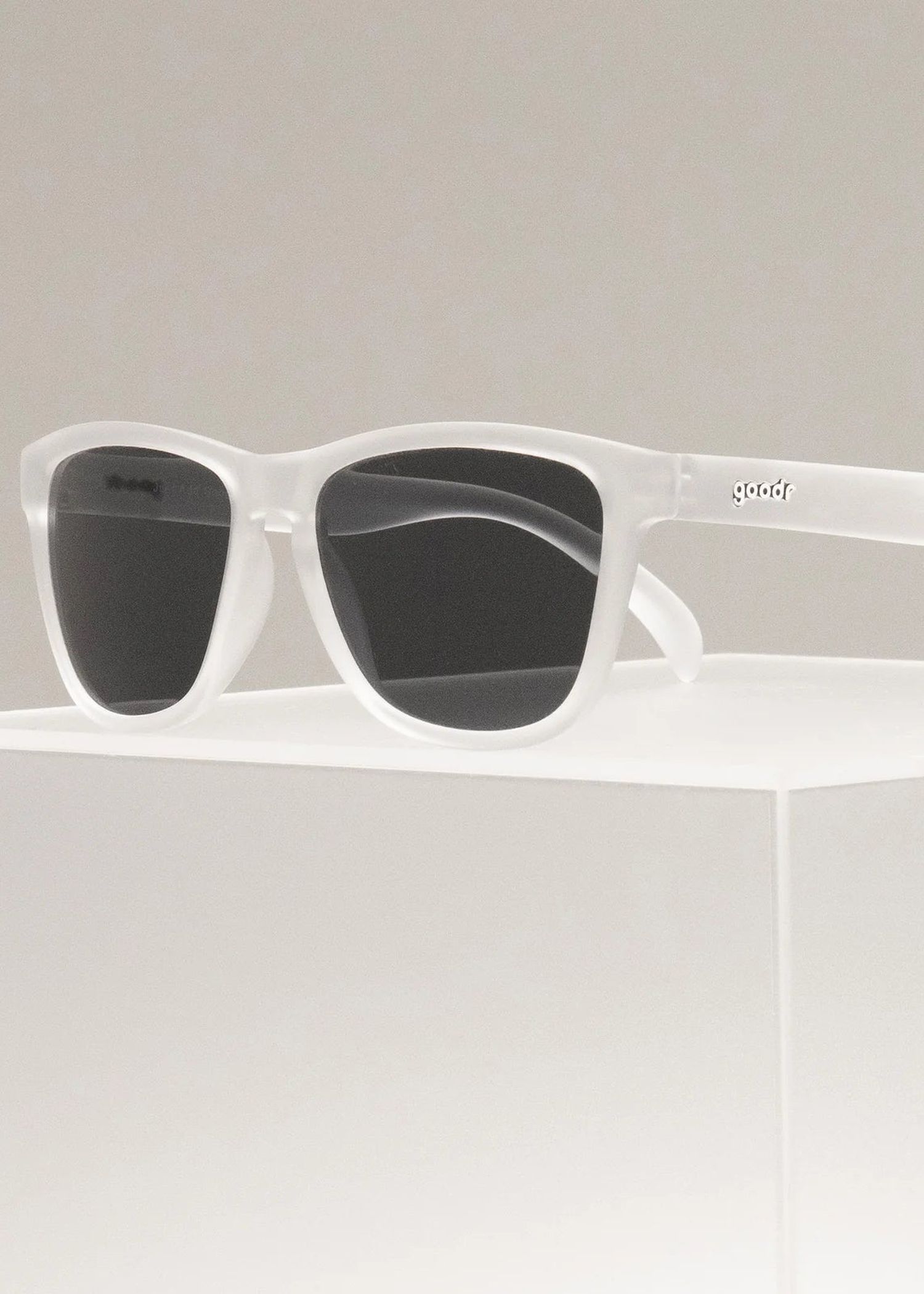 Goodr OG Just Add Googly Eyes Sunglasses Clear