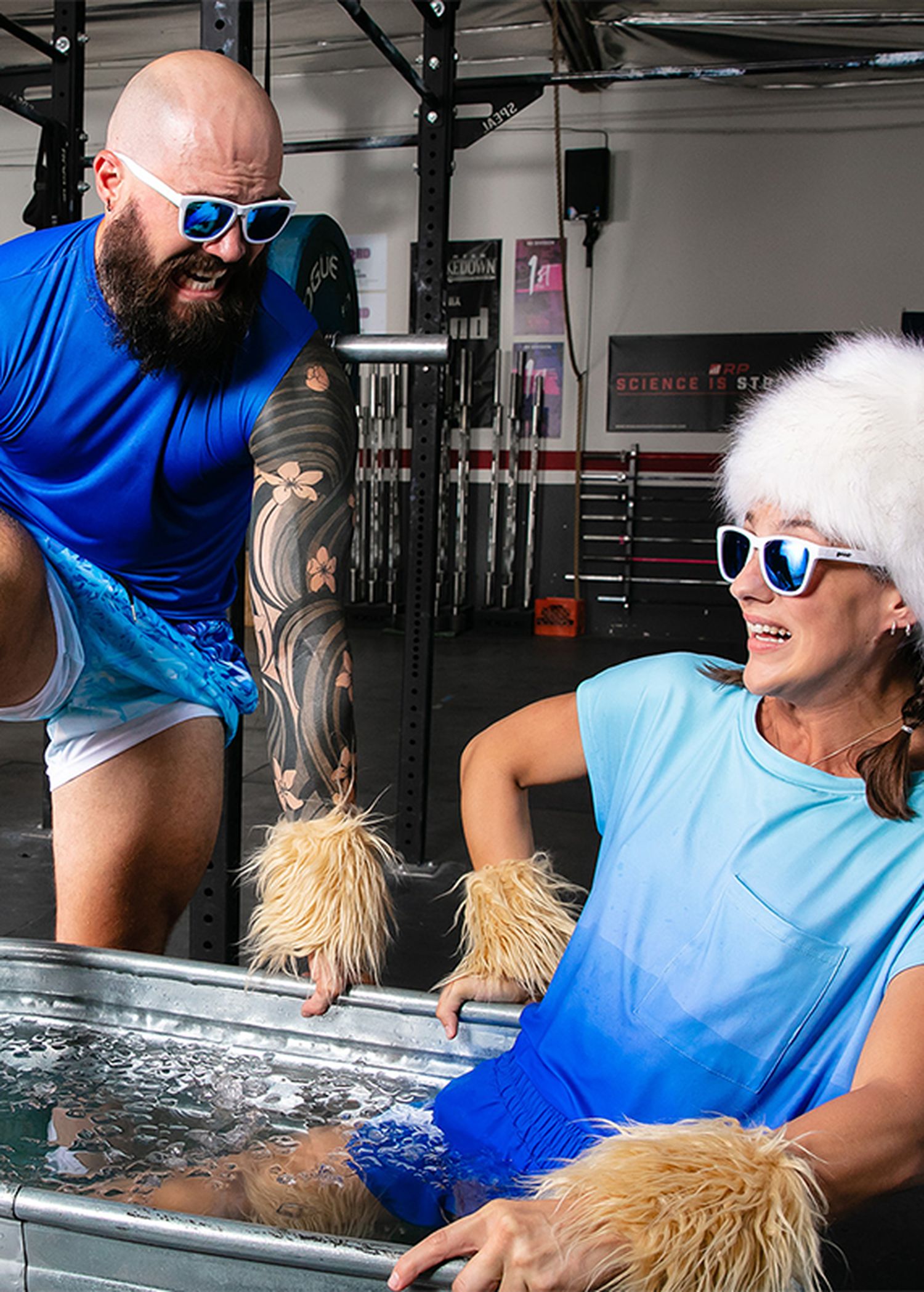 Goodr OG Iced by Yetis Sunglasses White
