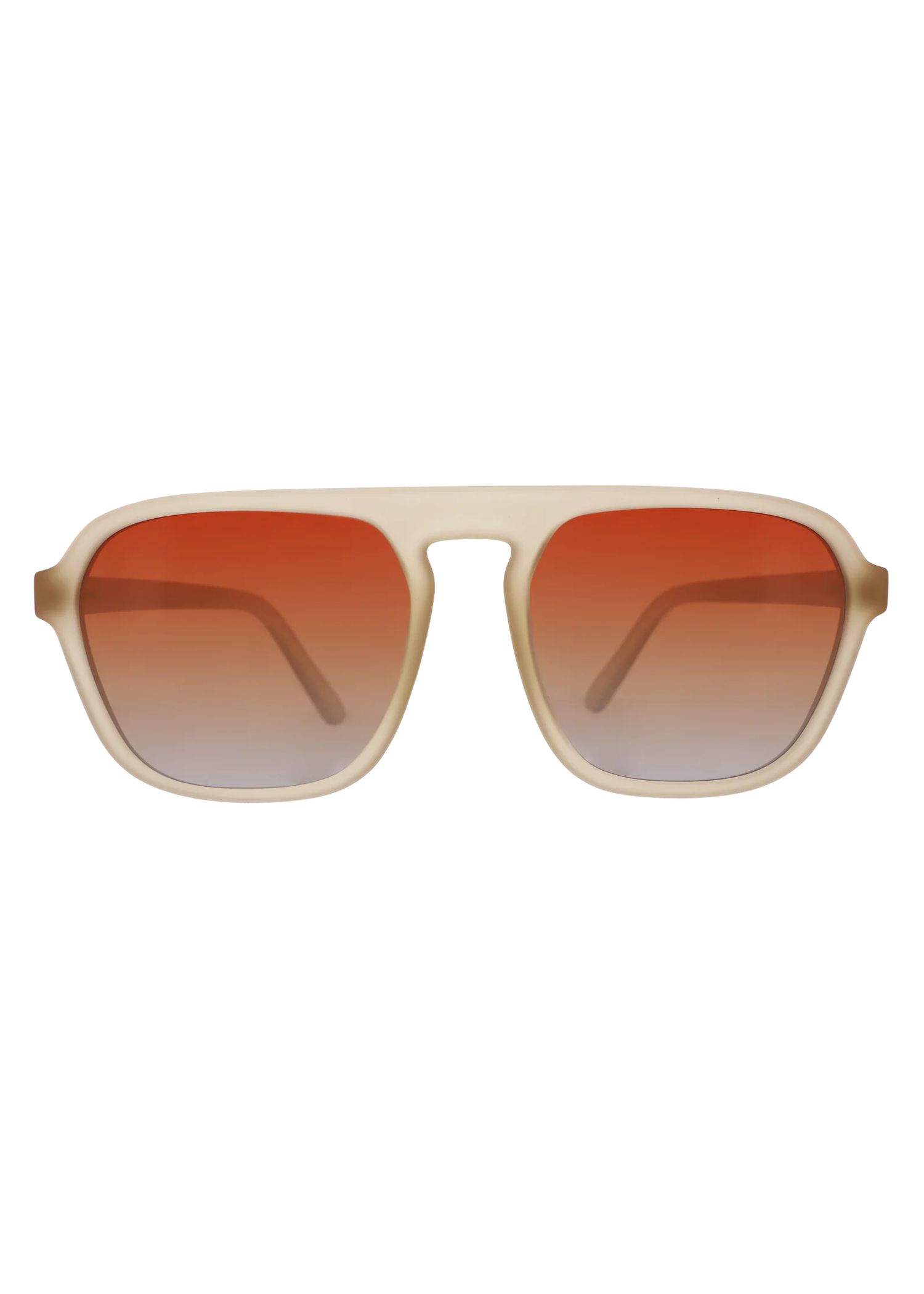 Goodr Retro G Impromptu Disco Nap Sunglasses Beige