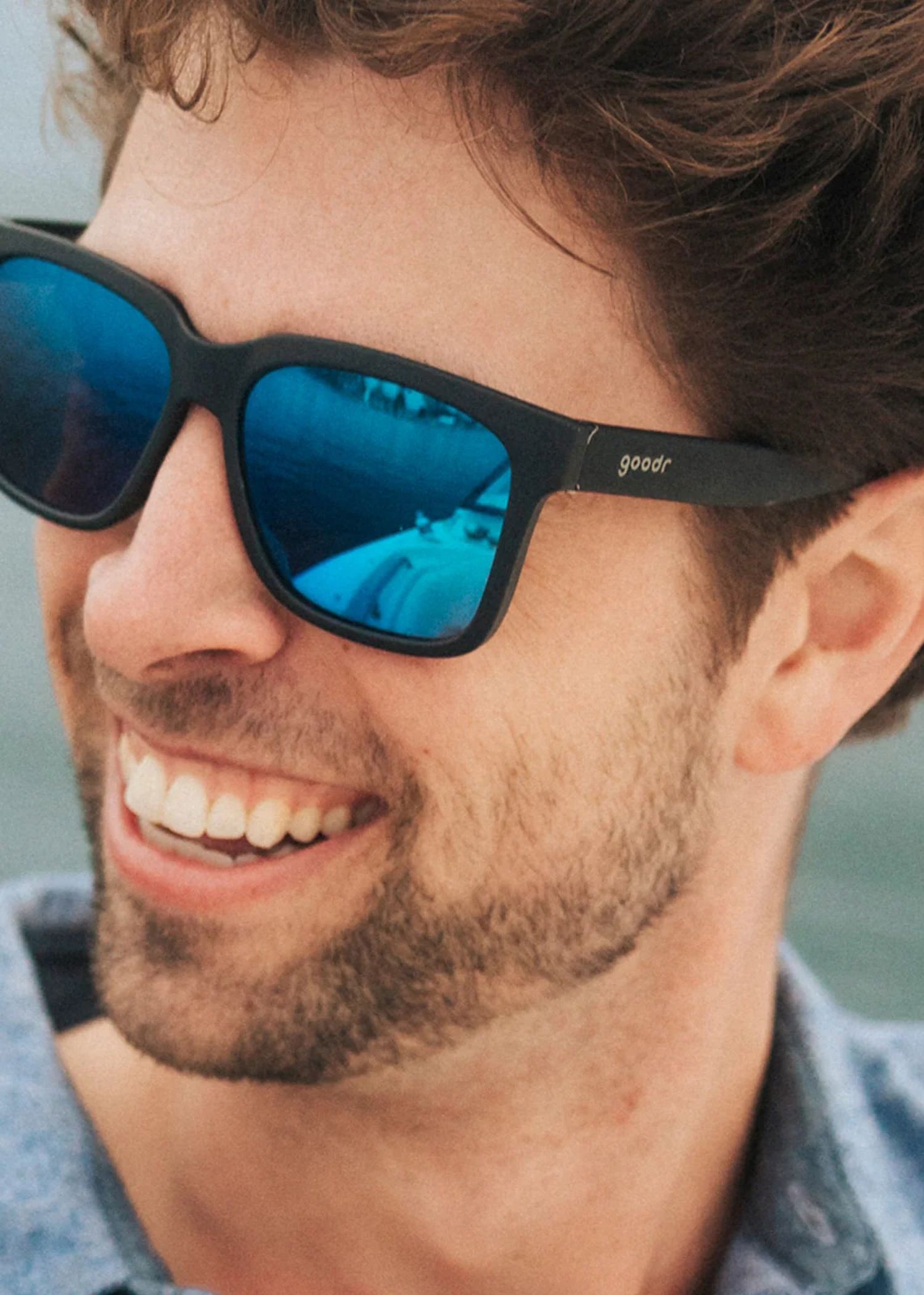 Goodr Tidal G Buoys Don't Cry Sunglasses Black