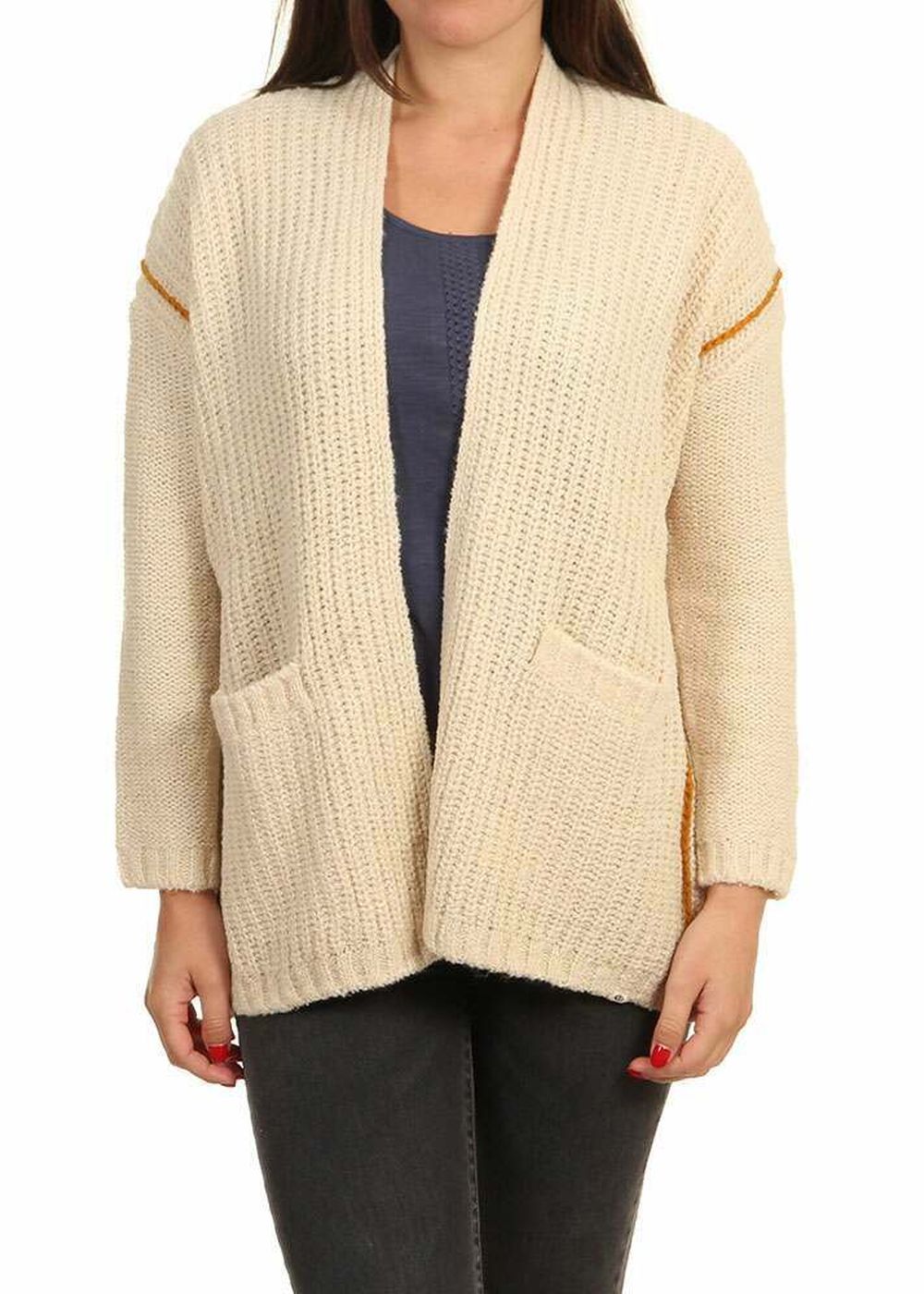 Ripcurl Nootka Cardigan Ecru Marle