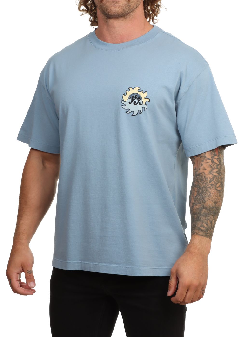 Passenger Dune Relaxed Tee Faded Denim