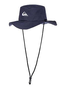 Quiksilver Bushmaster Boonie Wide Brim Sun Hat Insignia Blue