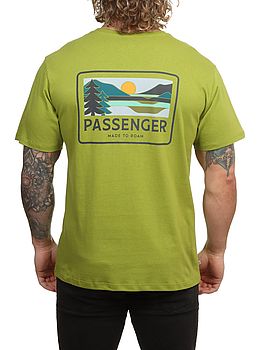 Passenger Roamer Recycled Cotton Tee Tea Green