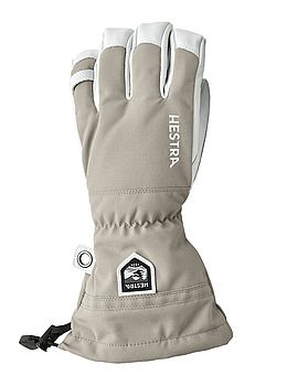Hestra Army Leather Heli Ski Gloves Khaki