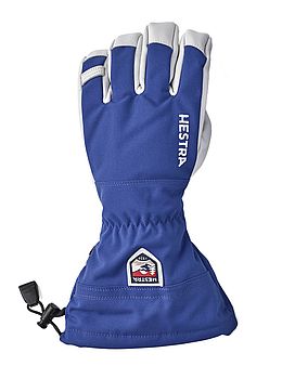 Hestra Army Leather Heli Ski Gloves Royal