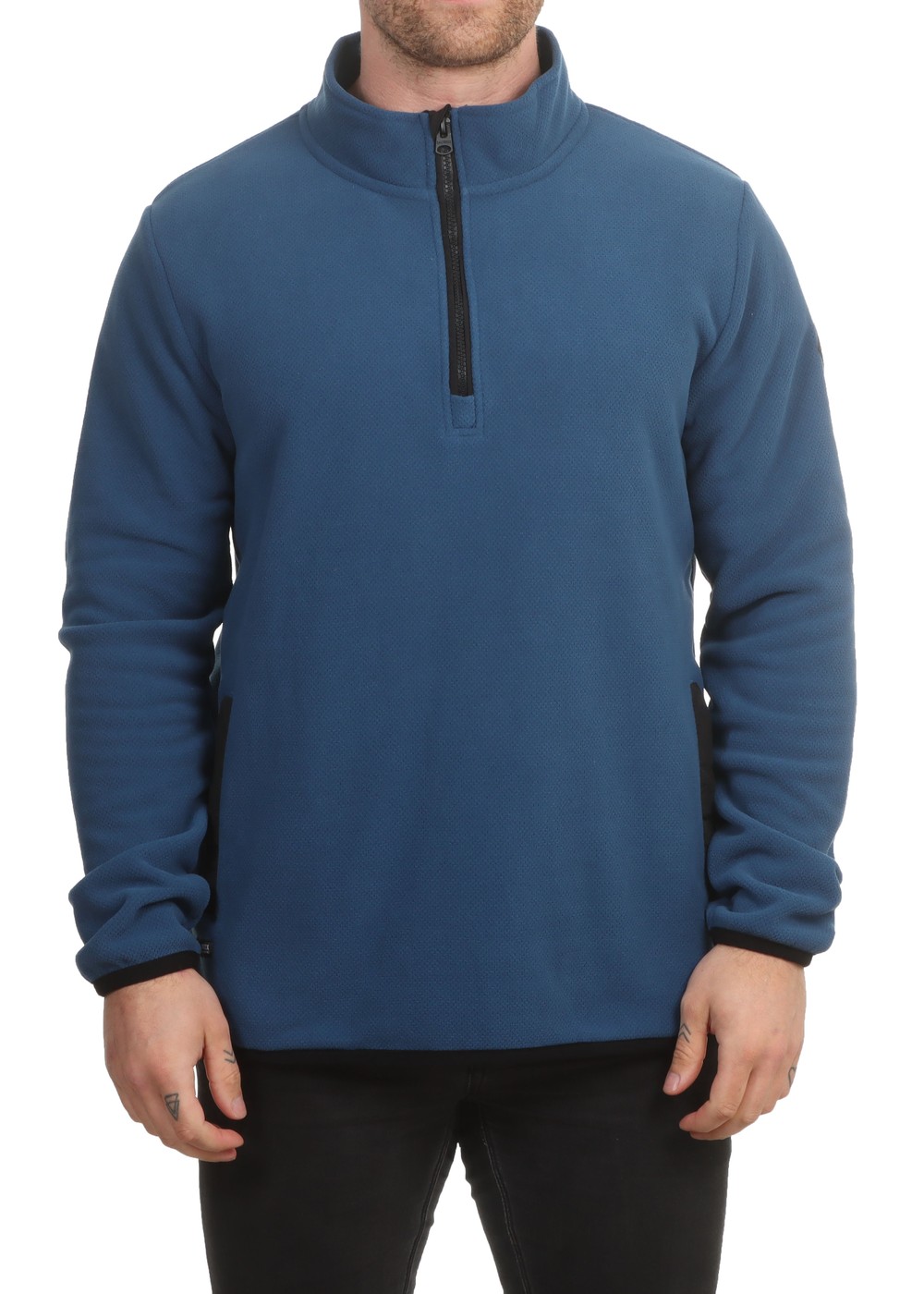 Saltrock Theo 1/4 Zip Fleece Blue