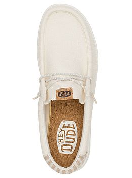 Hey Dude Wally Resort Shoes White Multi