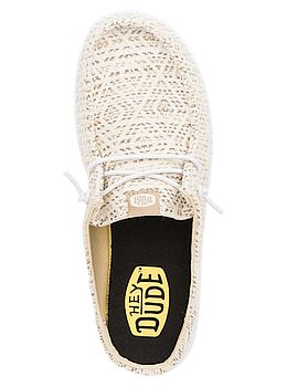 Hey Dude Wendy Slip Surf Baja Shoes Tan Multi