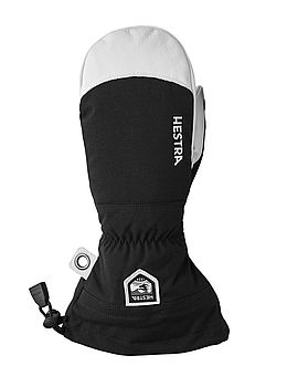 Hestra Army Leather Heli Ski Mitts Black