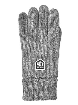 Hestra Basic Wool Gloves Grey