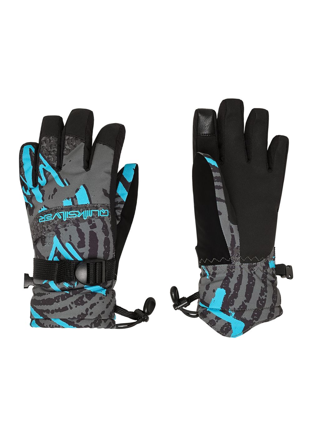 Quiksilver Boys Mission Snow Gloves Ravemix