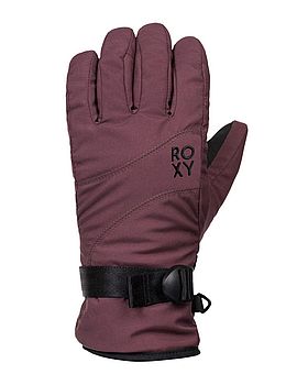 Roxy Jetty Solid Snow Gloves Huckleberry