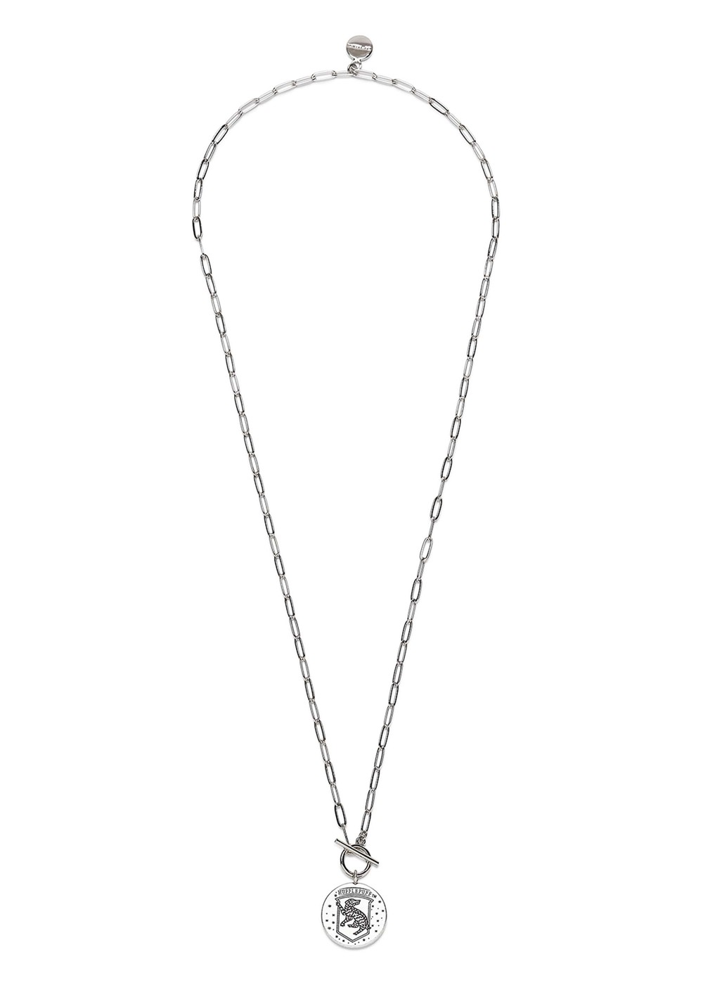 Pura Vida Hufflepuff Toggle Choker Necklace Silver