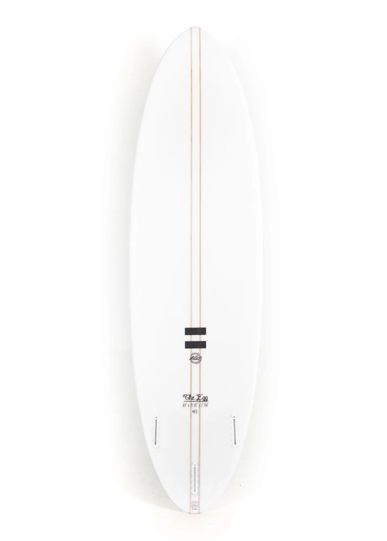 Indio The Egg Surfboard 6Ft8 Light Stripes