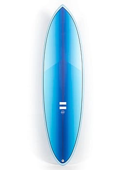 Indio Racer Surfboard 6Ft4 New Blue Stripes