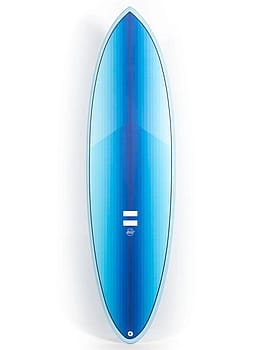 Indio Racer Surfboard 6Ft8 New Blue Stripes