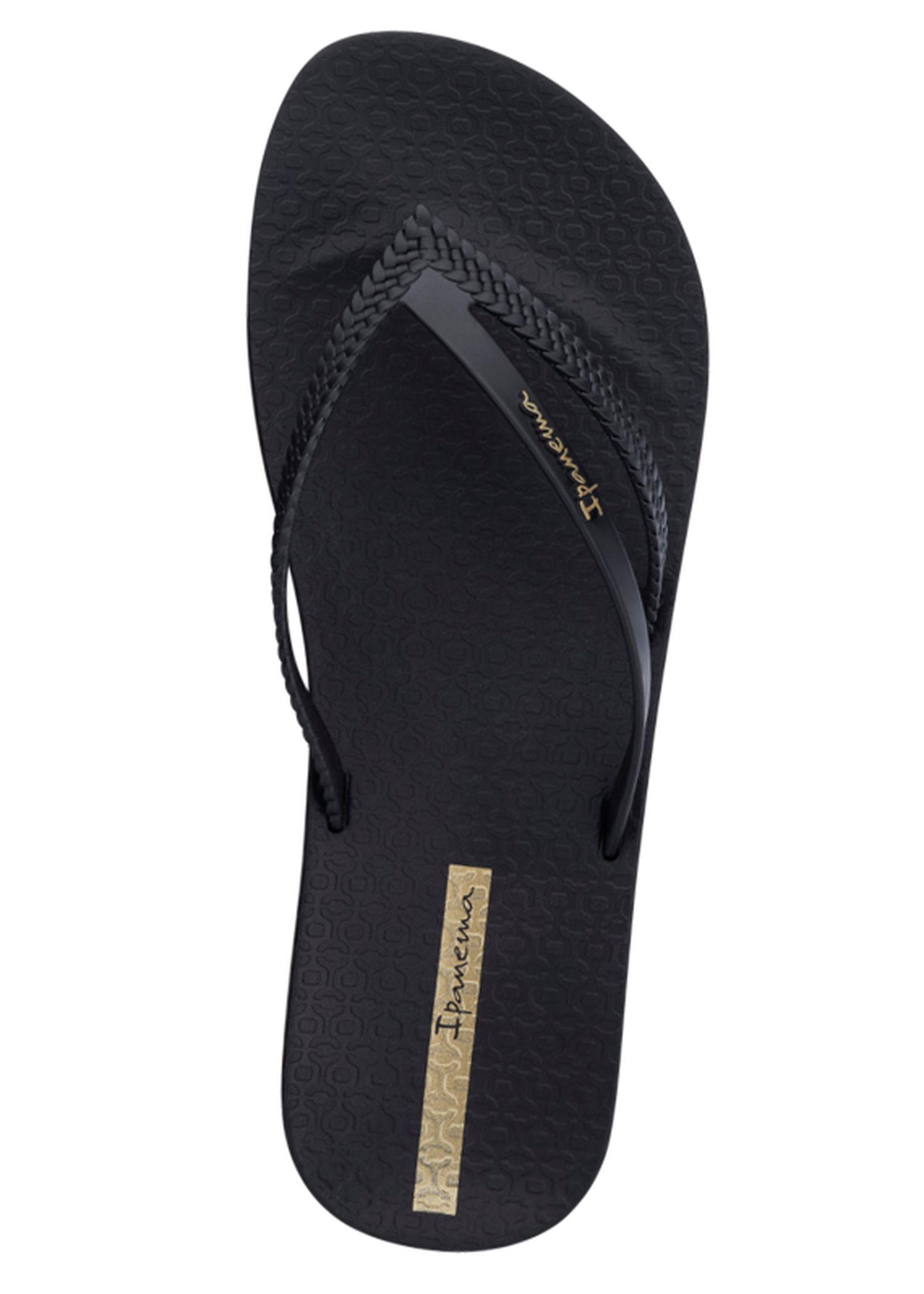 Ipanema Bossa Soft V Flip Flops Black