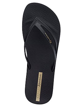 Ipanema Bossa Soft V Flip Flops Black