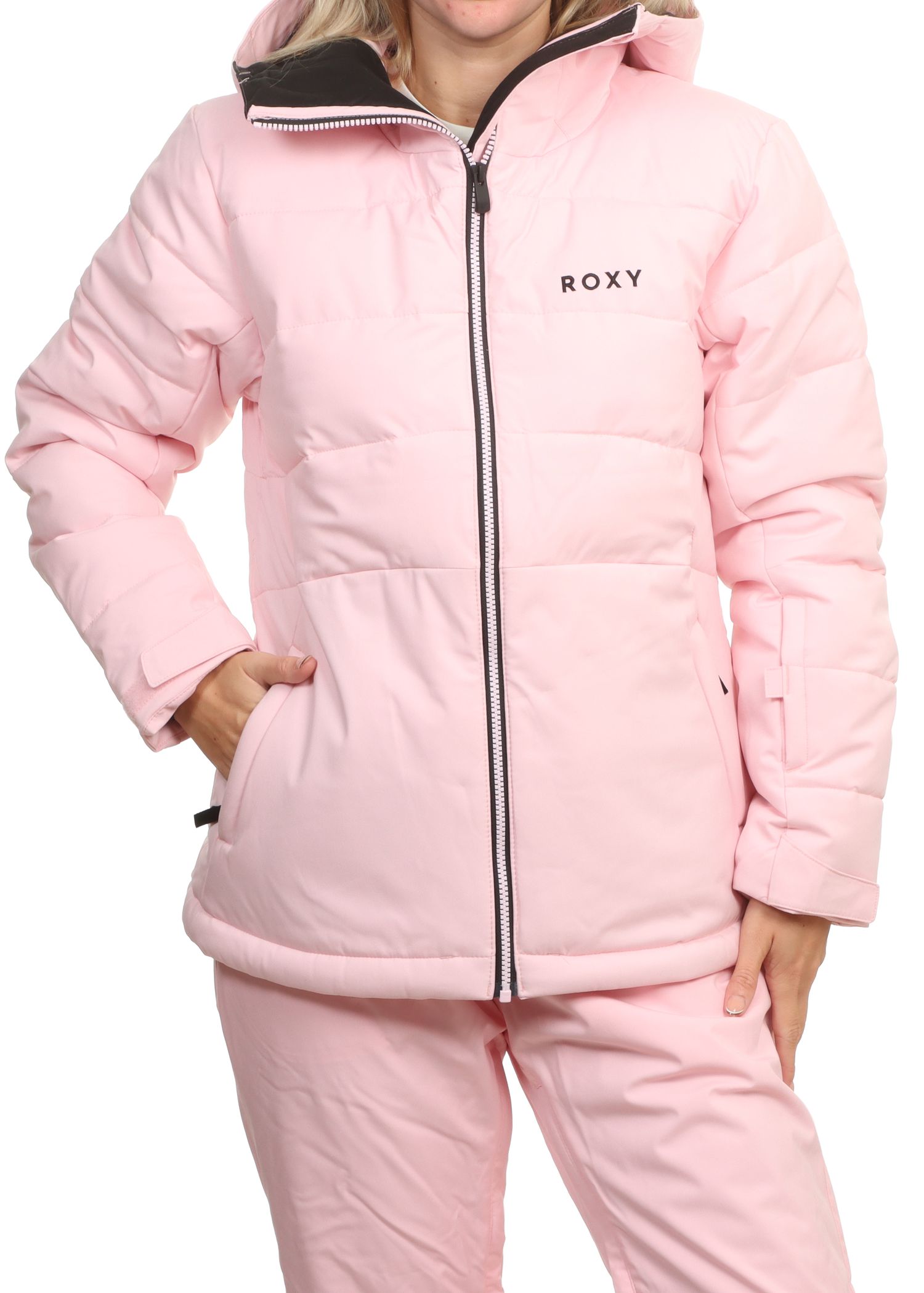 Roxy Snowyhill Puffy Snow Jacket Rose Shadow