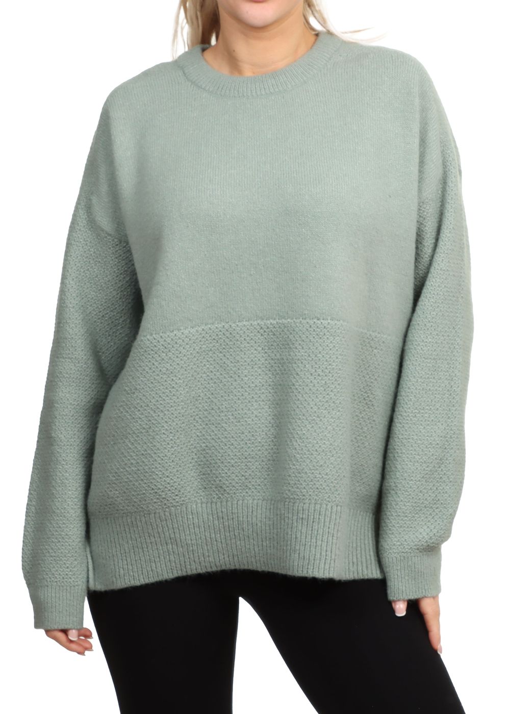 Passenger Cove Knitted Sweater Pistachio