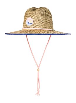 Roxy Coffee Blues Straw Hat Natural