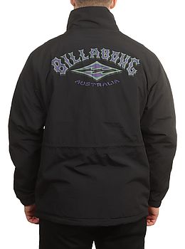 Billabong Gnaraloo Reversible Jacket Black
