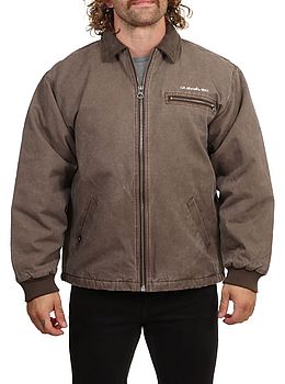 Quiksilver Shaper Pad Jacket Chocolate Brown