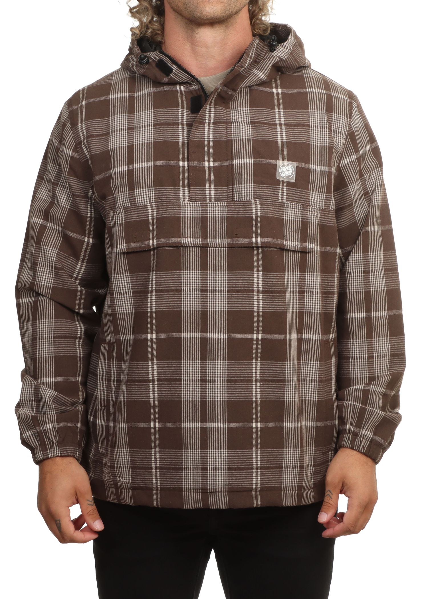 Santa Cruz Henri Jacket Brown Check