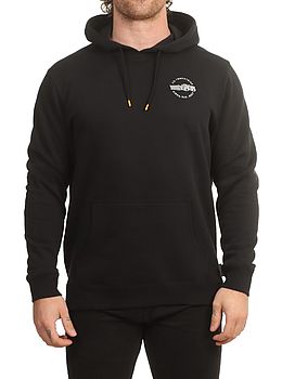 JS Surfboards Baron Fleece Hoodie Black
