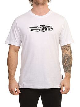 JS Surfboards Traktor Tee White