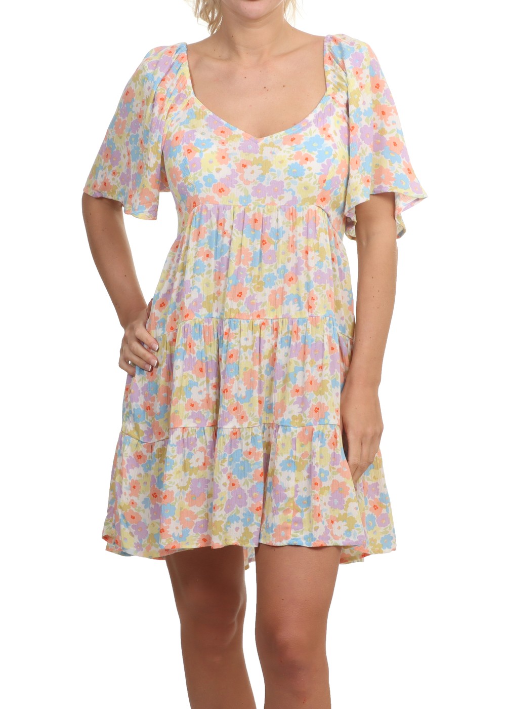 Billabong Take A Chance Dress Salt Crystal