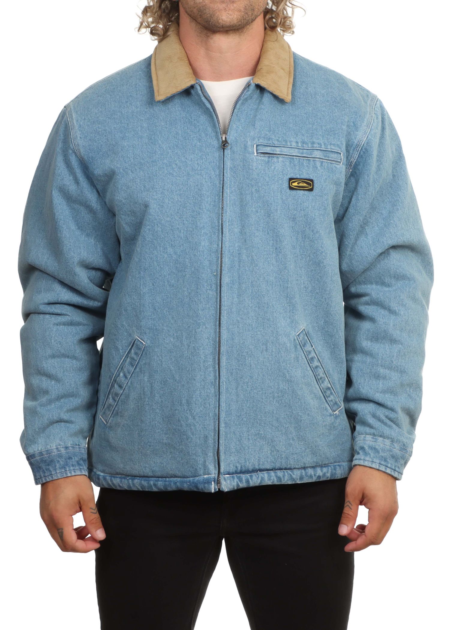 Quiksilver Shaper Pad Lined Jacket Stone Dirty