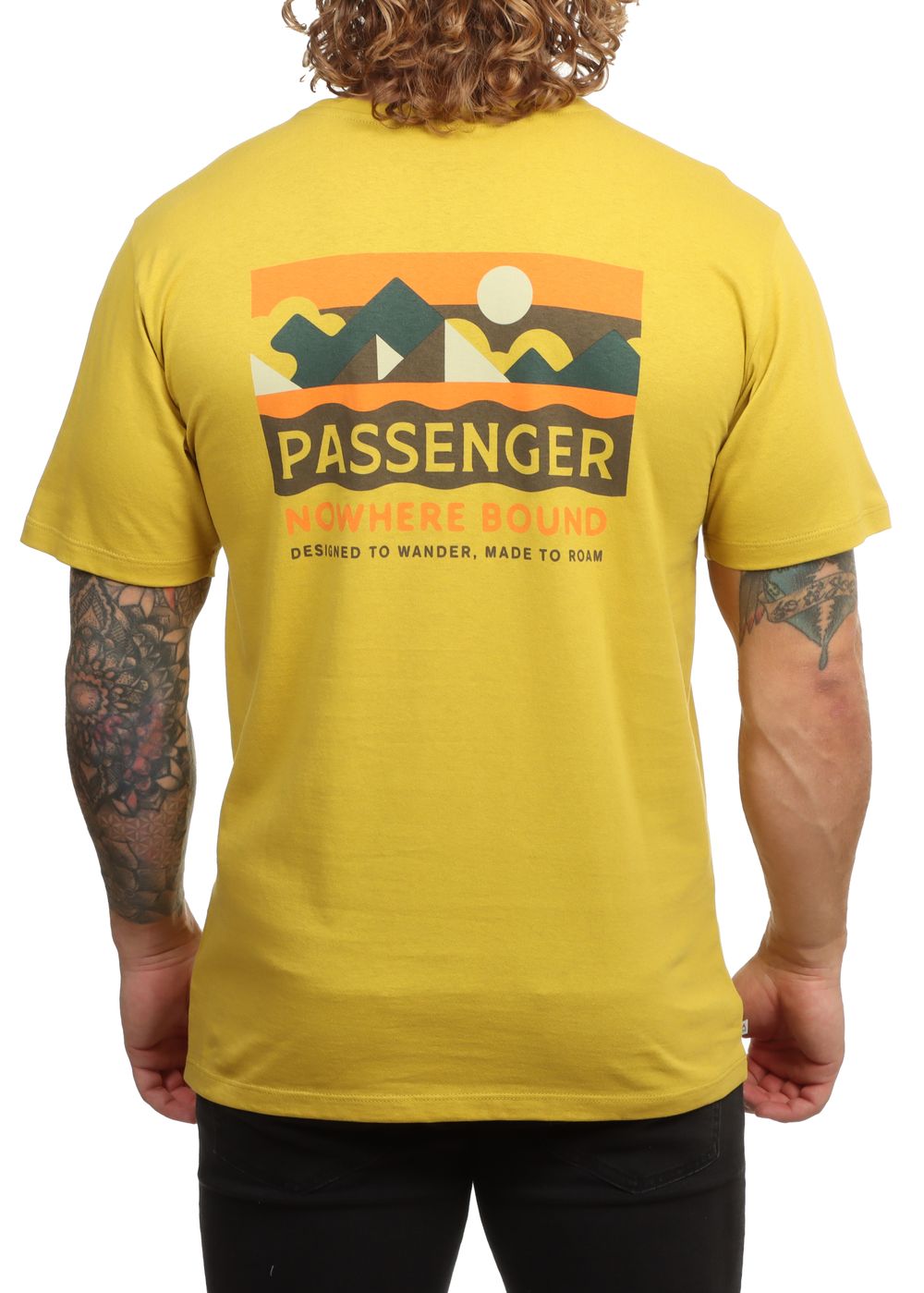 Passenger NWB Recycled Tee Heritage Yellow