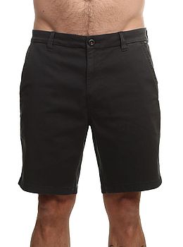 Passenger 365 Organic Cotton Shorts Faded Black
