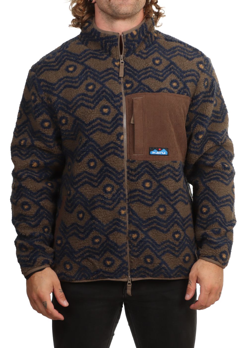 Kavu Wayside Fleece Walnut Mountain